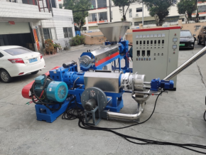 SJL-PVC series single-shaft two-stage extrusion granulation unit